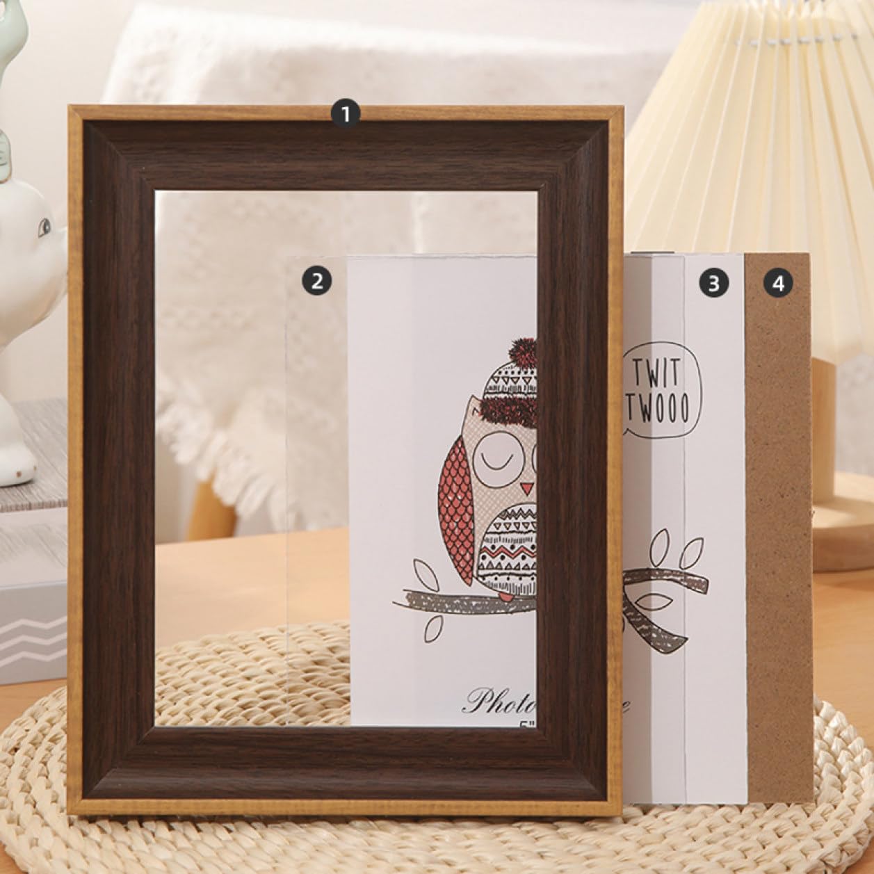 Amazon.co.jp: [LSDZW] フォトフレーム ミニサイズ 写真立て 小さい