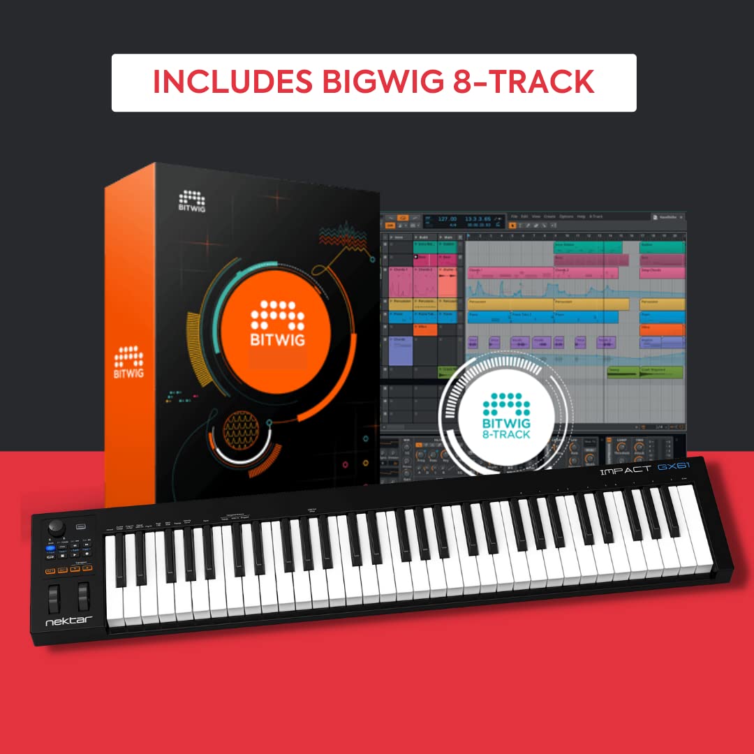 Amazon | Nektar Technology IMPACT GX61 DAW連携MIDIキーボード