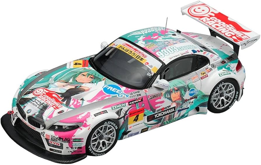 Amazon.co.jp: 1/43 初音ミク GOODSMILE BMW Z4 2011 セパン初優勝 Ver