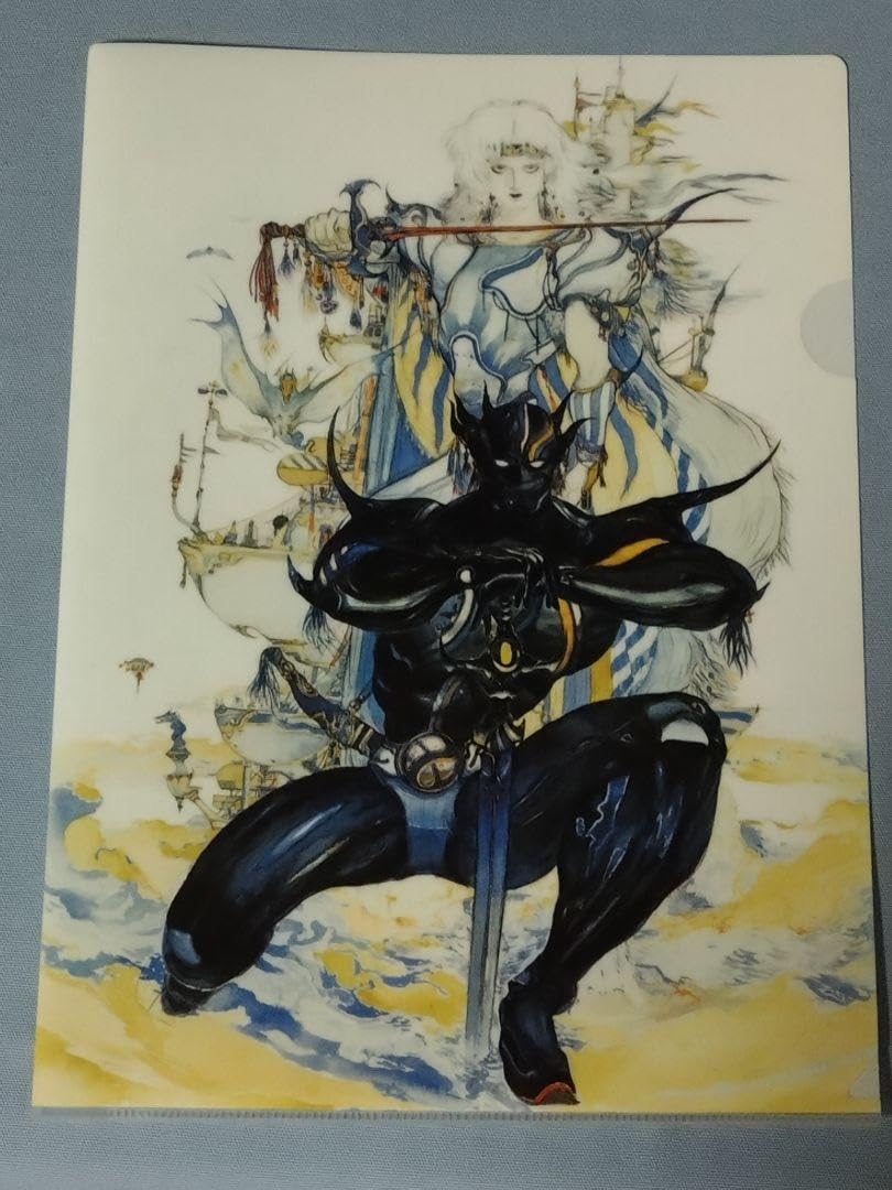 Amazon.co.jp: 天野喜孝 クリアファイル 光と闇 : 文房具・オフィス用品