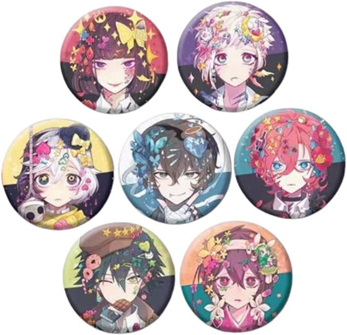 5周年くじ 文豪ストレイドッグス 中也 太宰 缶バッジ 文豪ストレイ