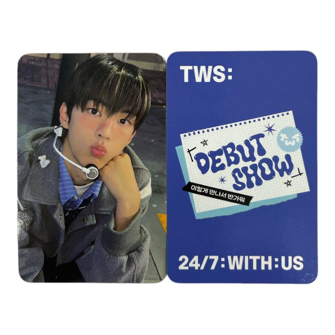 Amazon.co.jp: TWS Debut Show withmuu トレカ TWS ドフン : おもちゃ