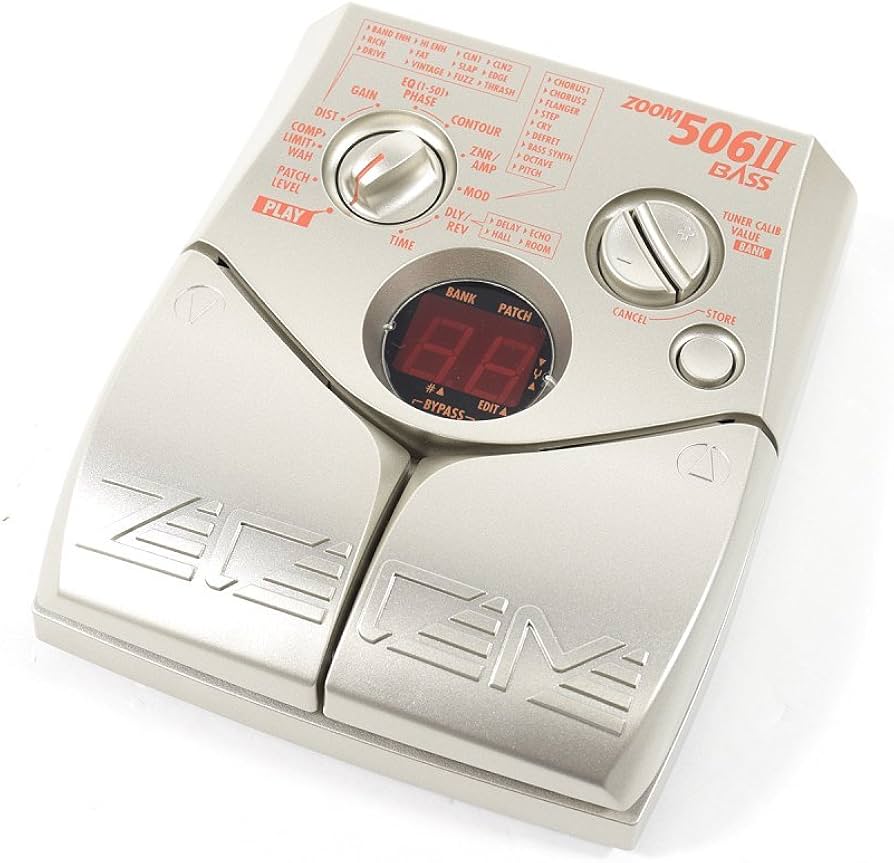 Amazon | ZOOM / 506II BASS Champagne Gold [ベース用マルチ