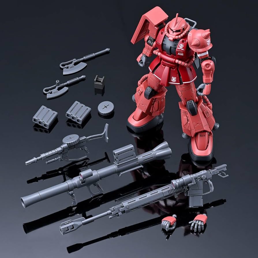 Amazon | HG 1/144 シャア専用高機動型ザクII 色分け済みプラモデル