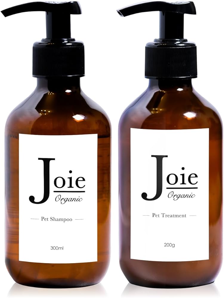 Amazon | Joie Organic 犬 シャンプー トリートメント セット 300ml+