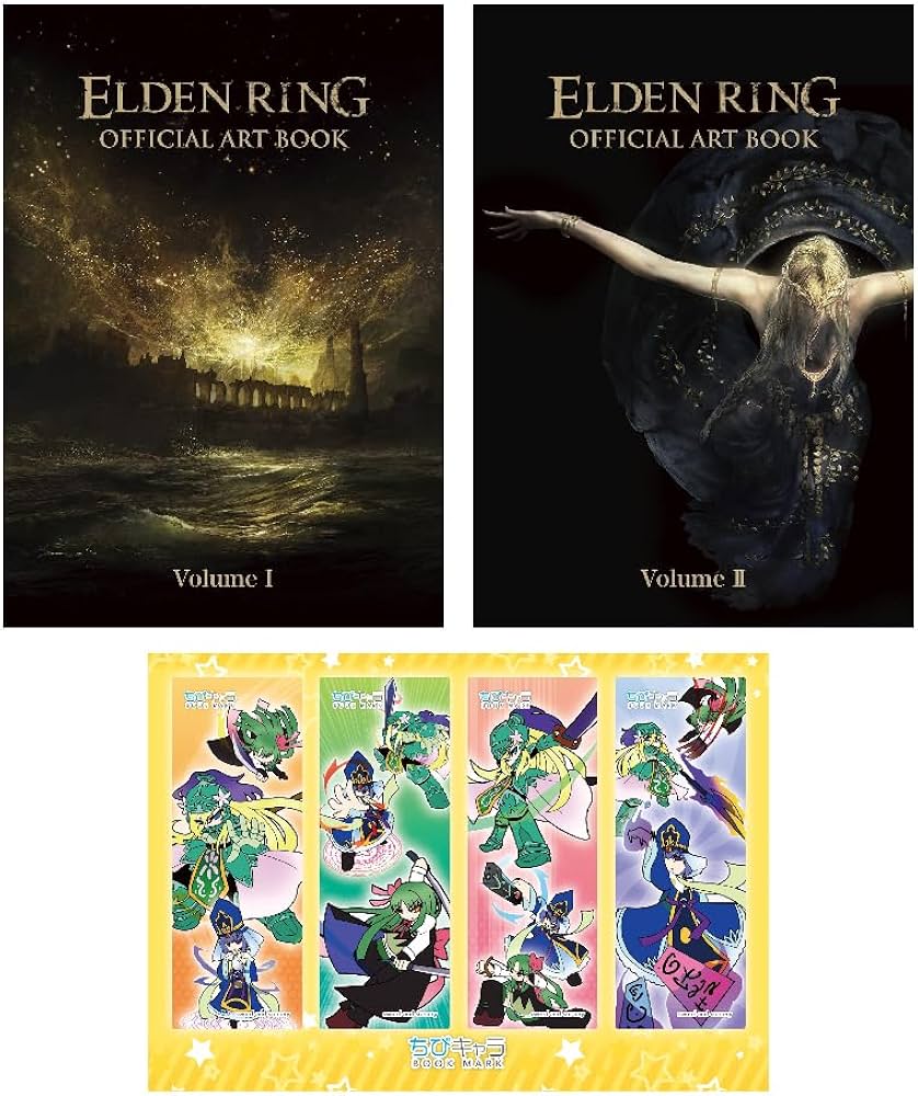 Amazon.com: ELDEN RING OFFICIAL ART BOOK Volume I and II
