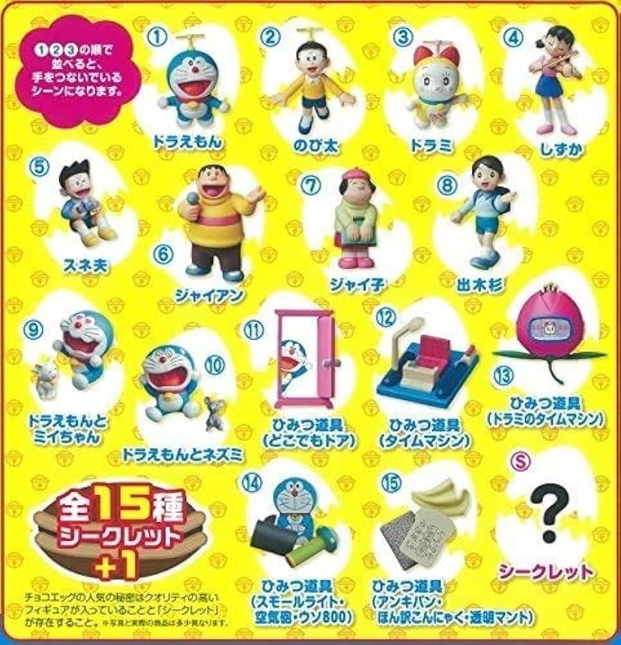 Amazon.co.jp: 【5.スネ夫】チョコエッグ ドラえもん プラス : おもちゃ