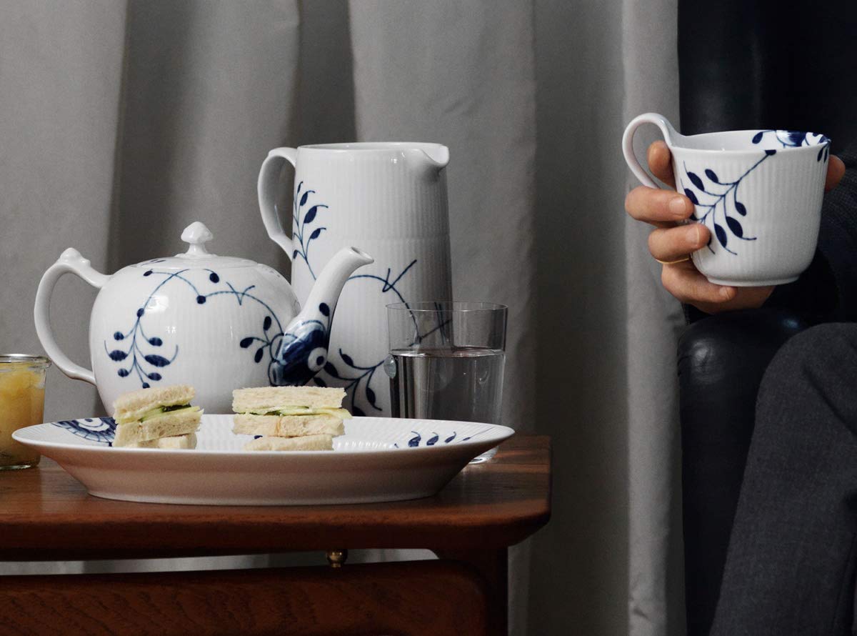 Amazon | ブルーフルーテッド メガ 1.05クォートティーポット | Royal