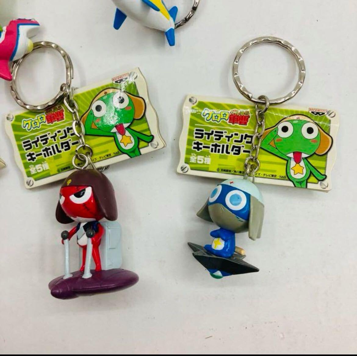 Amazon.co.jp: 当時物／ ケロロ軍曹 ライディングキーホルダー 5種