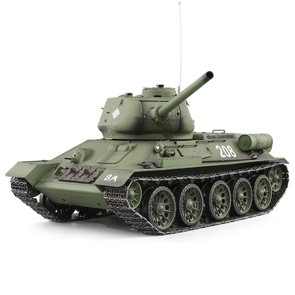 Amazon.co.jp: ラジコン 戦車 ソビエトT-34/85中戦車 2.4GHz 1/16