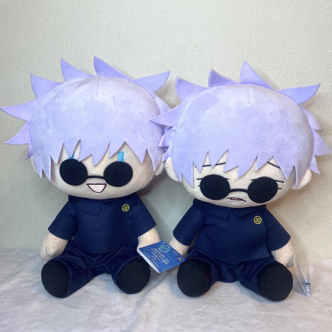 Amazon.co.jp: 呪術廻戦 懐玉 玉折 BIGぬいぐるみ 五条悟 ゆる顔ver. 2