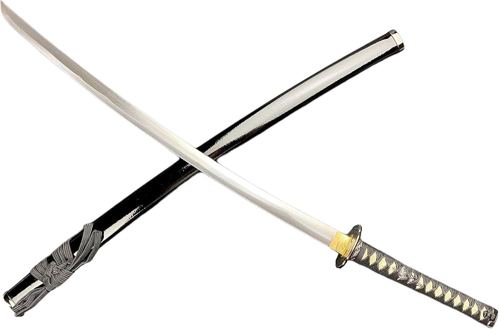 Amazon.co.jp: 濃州正恒作 模造刀 中村主水 3 点セット 模造刀 折紙 刀