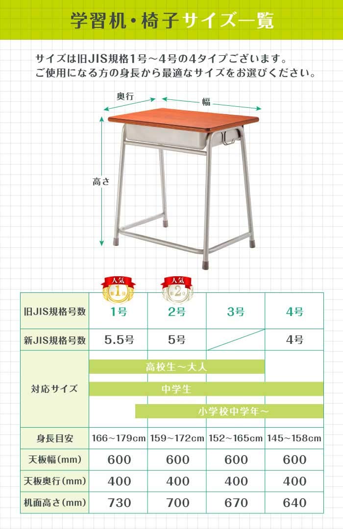 Amazon.co.jp: LOOKIT 学習机 椅子 2点セット 完成品 学校の机 59-G2-D