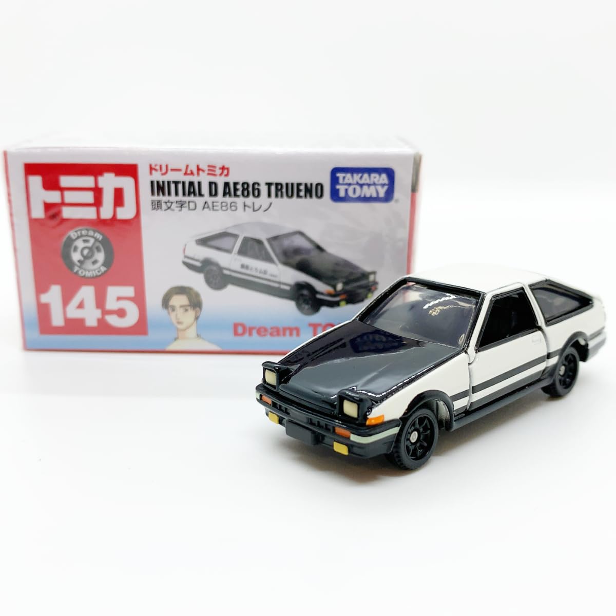 Amazon.co.jp: 【廃番モデル】ドリームトミカ 145 頭文字D AE86 トレノ