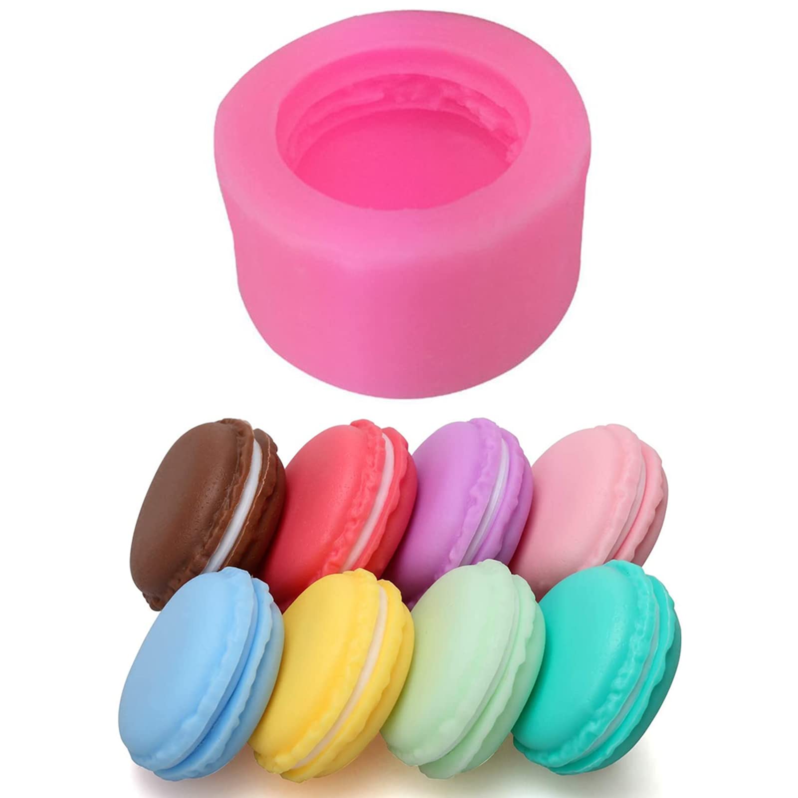 Amazon.co.jp: マカロン型 シリコンモールド マカロン アロマストーン