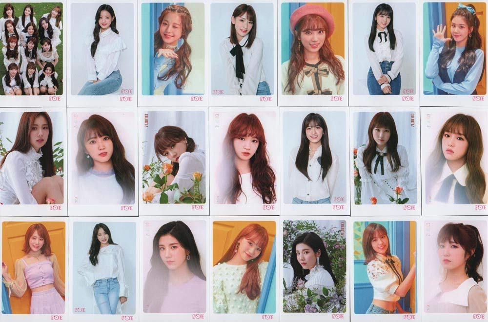 Amazon | IZONE アイズワン ミニ ポストカード 56シート | ポスト