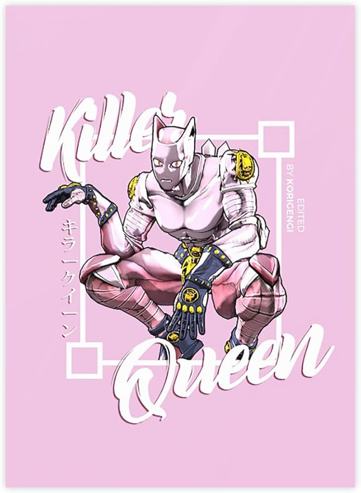 Amazon.co.jp: ステッカー ジョジョの奇妙な冒険 キラークイーン 人気