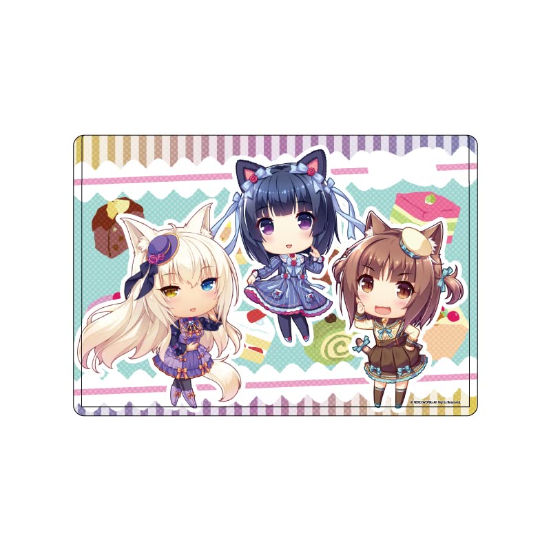 Amazon.co.jp: A3 ネコぱら 03 時雨&アズキ&ココナツ[公式イラスト