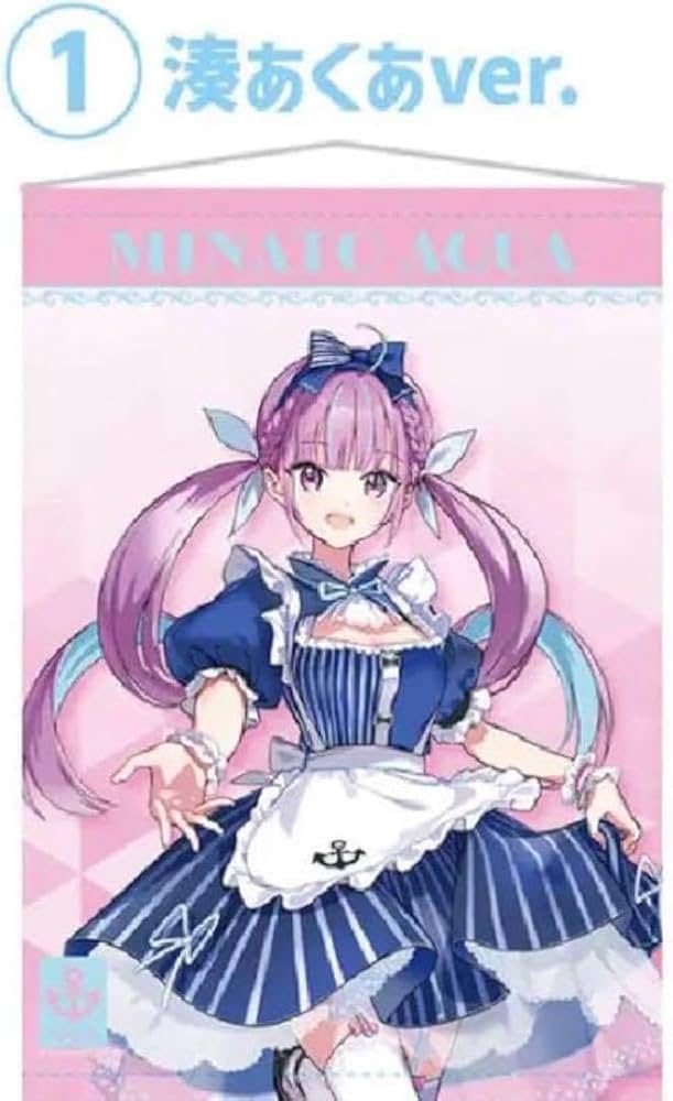 Amazon.co.jp: 湊あくあ タペストリー : ホビー