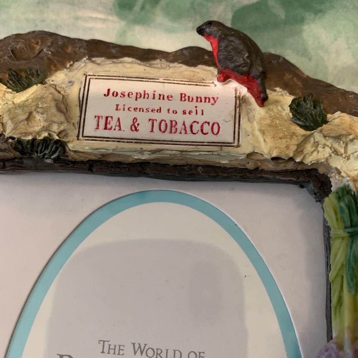 Amazon.co.jp: ピーターラビット フォトフレーム 写真立て モルタル