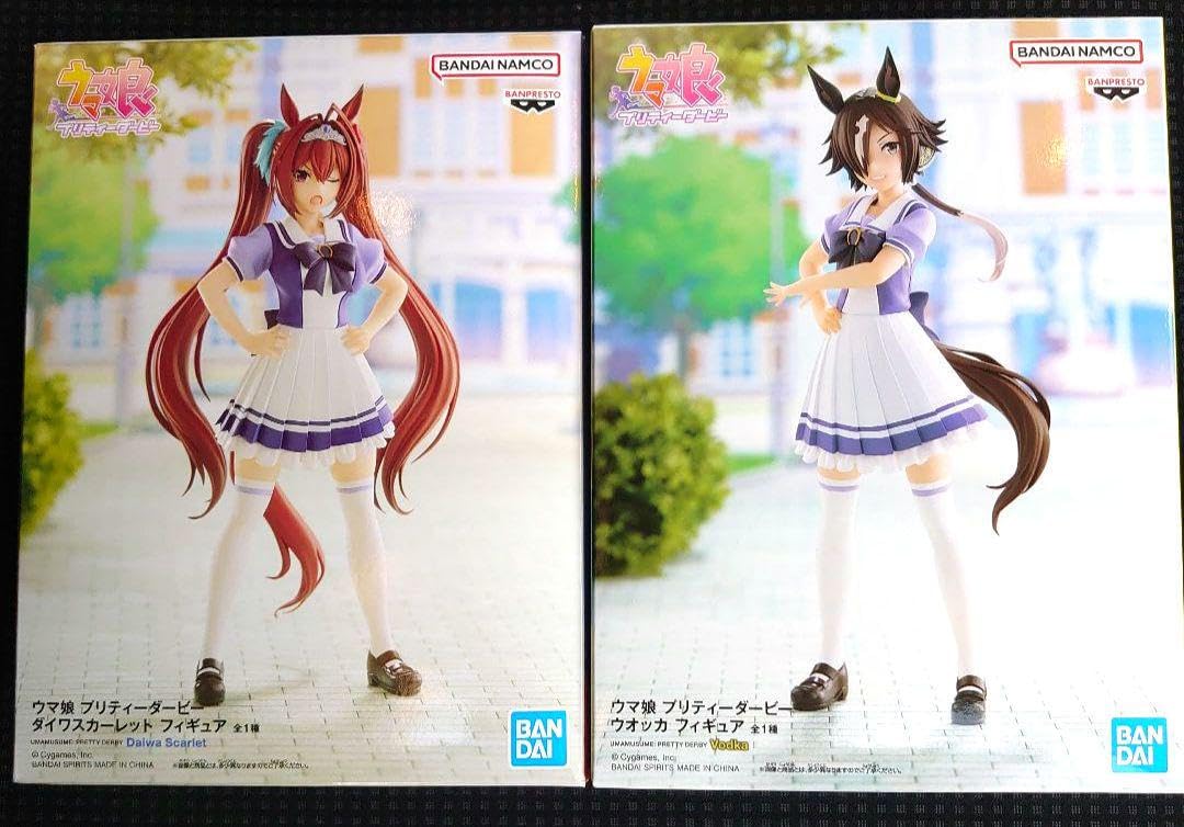 Amazon | セット売りウマ娘 ダイワスカーレット ウォッカ フィギュア