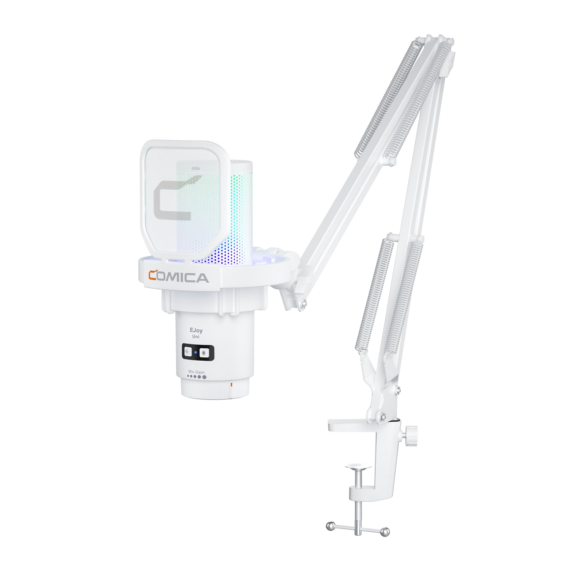 Amazon.co.jp: Comica USBコンデンサーマイク ゲーミングマイク ブーム