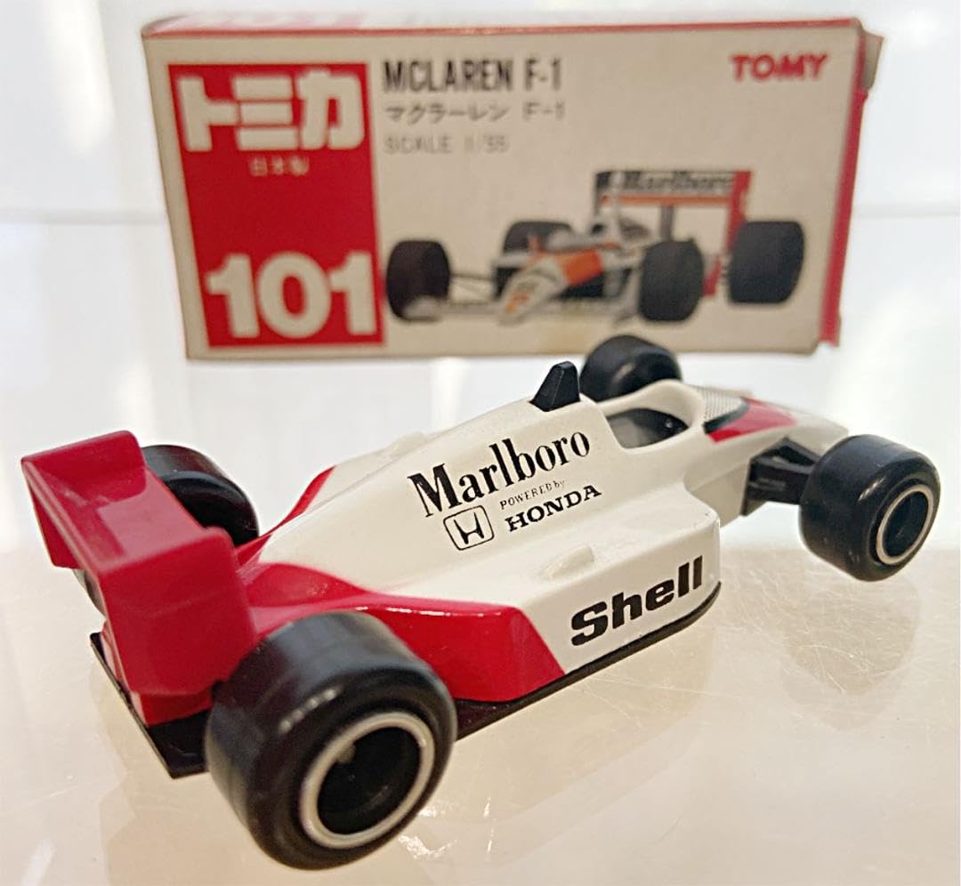 Amazon.co.jp: トミカ赤箱No.101マクラーレンF1 日本製 : おもちゃ