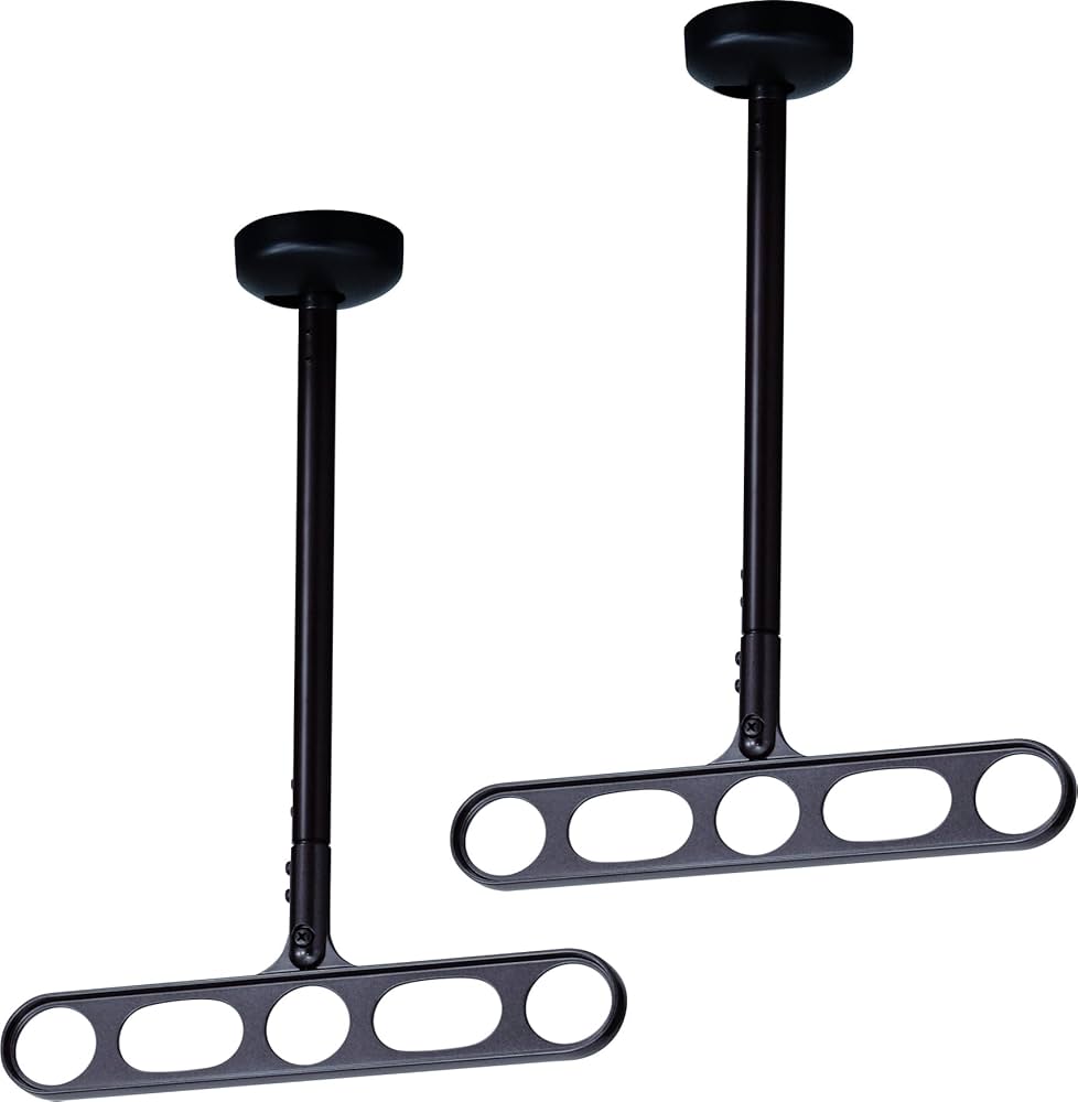 Amazon.co.jp: 川口技研 軒天井物干し ホスクリーン Z-107-DB ダーク