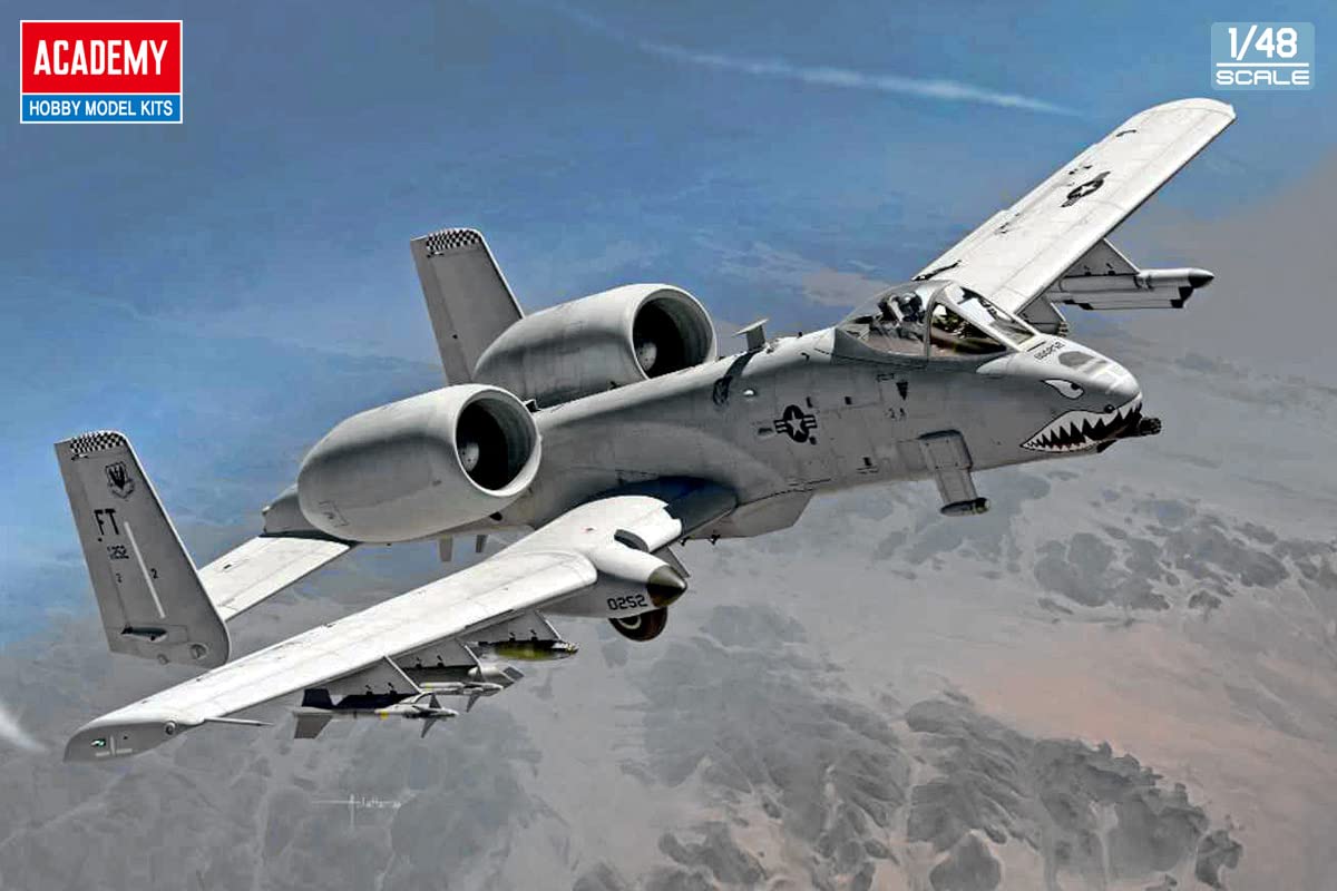 Amazon.com: Academy 120116 492348 1/48 USAF A-10C 75Th Fs Flying