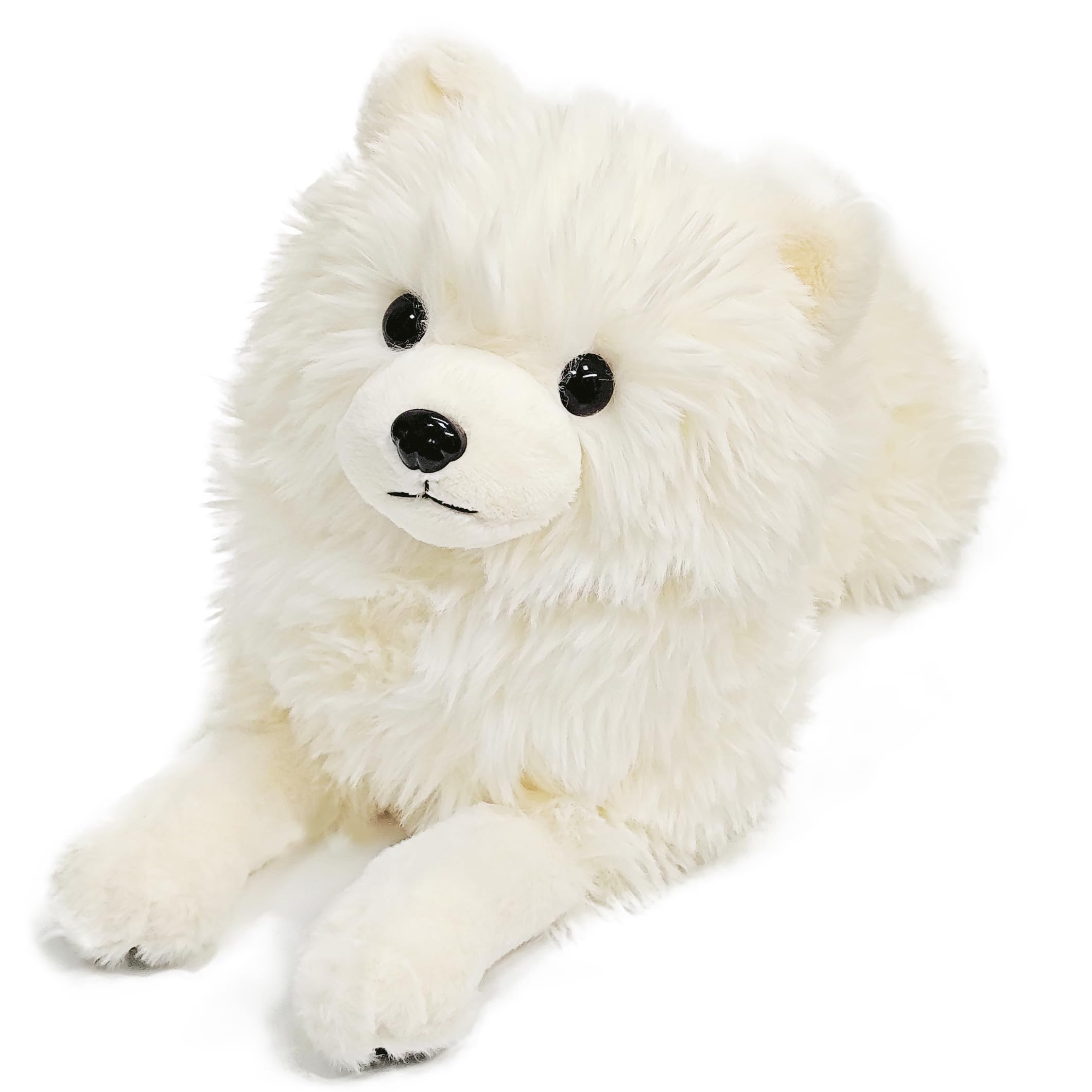 Amazon.co.jp: サモエド ぬいぐるみ 大きい ふわふわ 本物そっくり