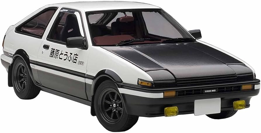 Amazon | AUTOart 1/18 トヨタ スプリンタートレノ (AE86) 頭文字