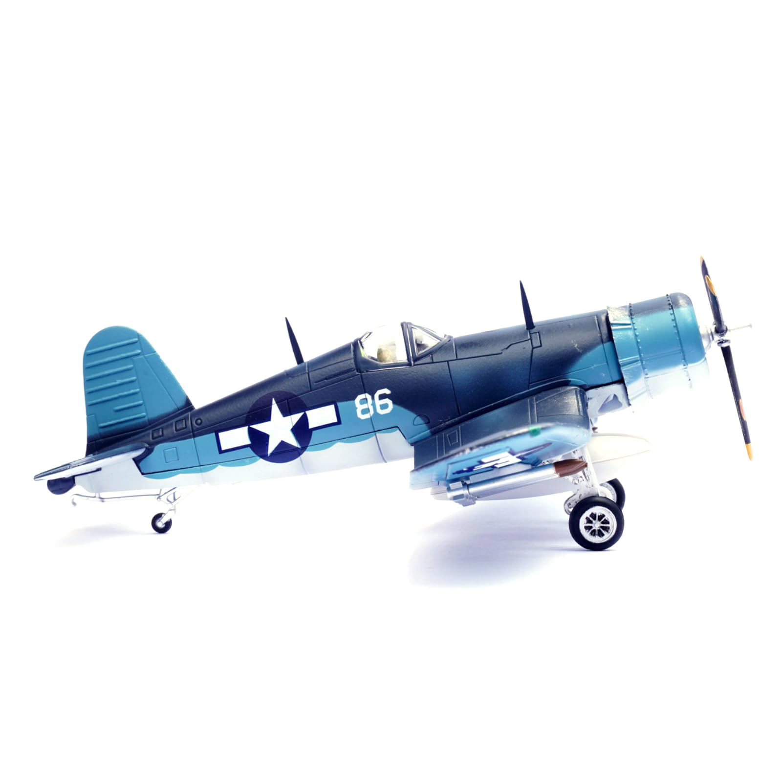 Amazon.co.jp: 1:72 合金 WWII USMC F4U コルセア戦闘機 VMF-214