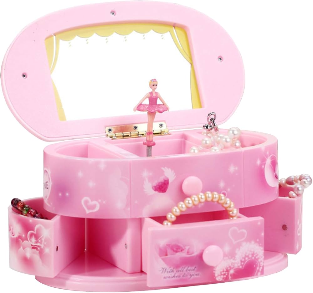 Amazon.co.jp: Yiteng 音楽ボックス キッズジュエリーボックス