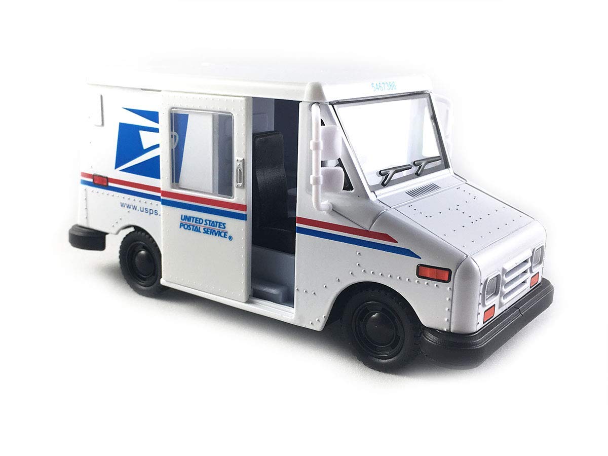 Amazon | ダイカスト ミニカー 5インチ 米国郵便サービストラック USPS