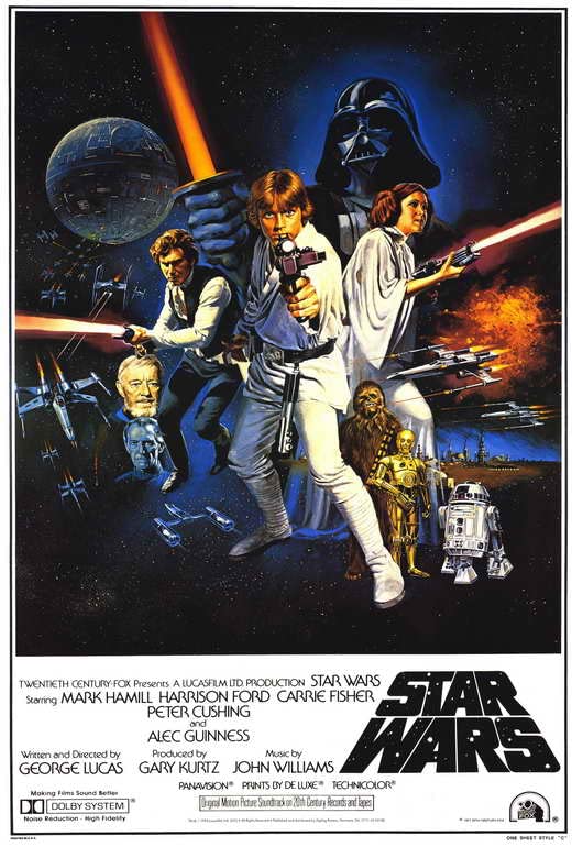 Amazon.co.jp: 【大判】映画ポスター 海外版 スター・ウォーズ