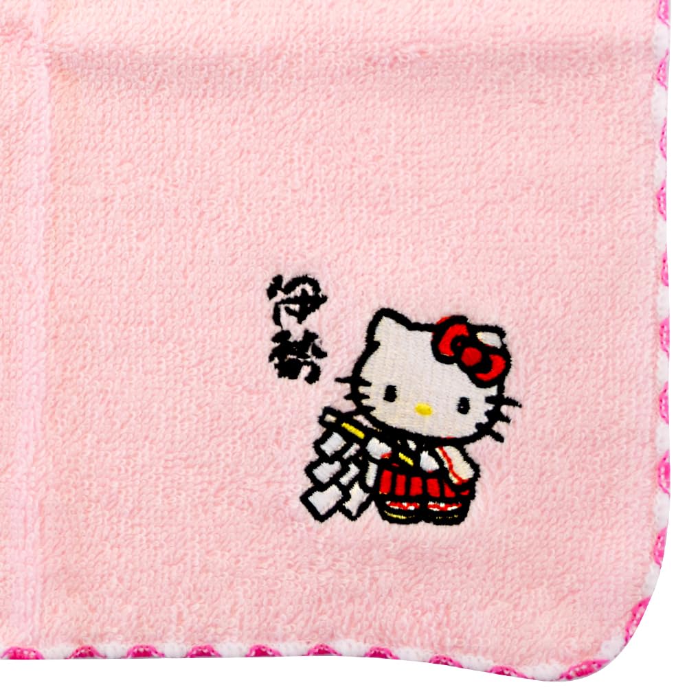 Amazon｜伊勢志摩限定 お伊勢さんキティ 刺繍タオル2枚組 DIKM ハンド