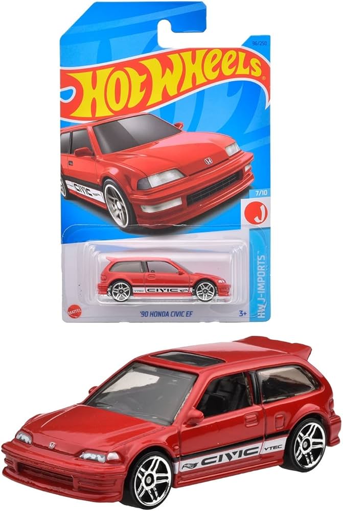 Amazon | ホットウィール(Hot Wheels) ベーシックカー '90 ホンダ