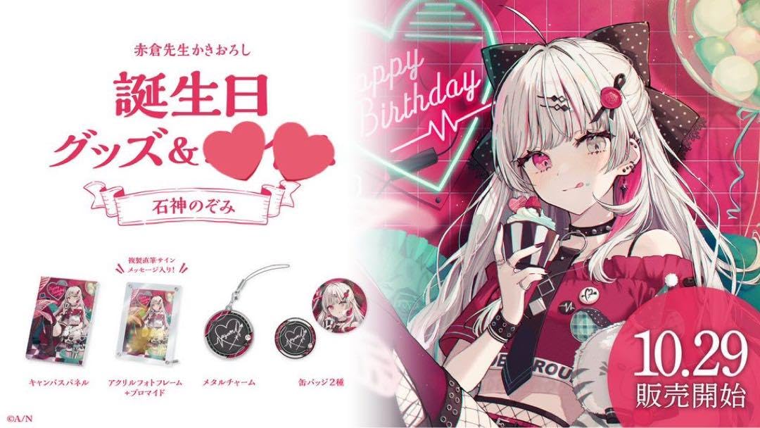 Amazon.co.jp: 石神のぞみ 誕生グッズ2023 フルセット IPAK : ホーム