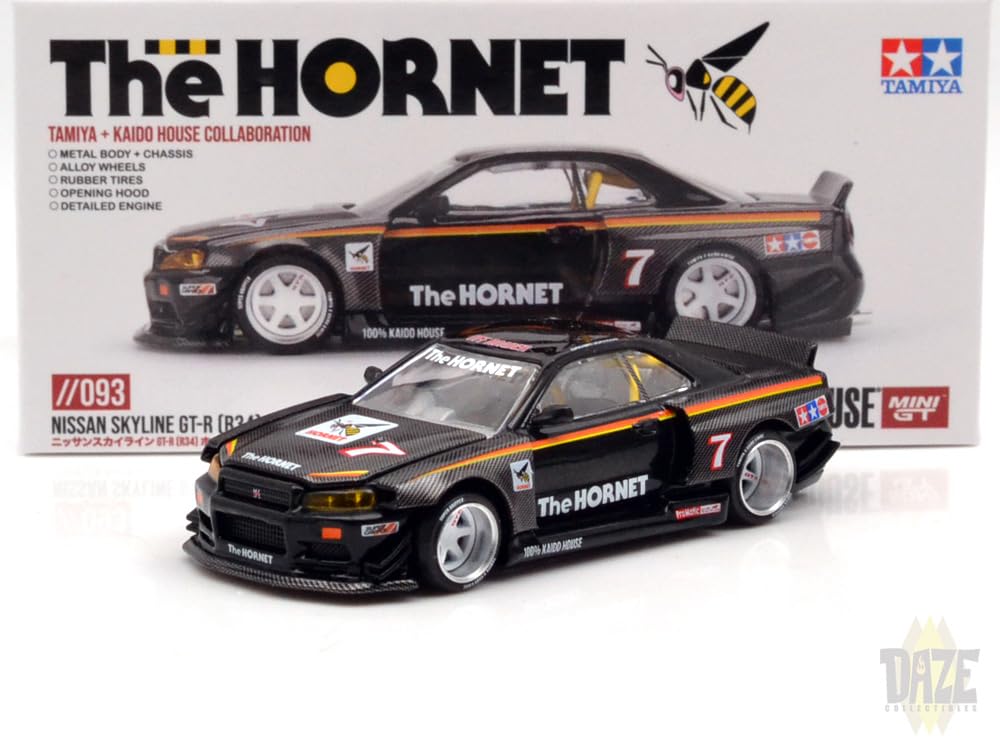 Amazon | MINI GT 街道はうす タミヤ・スカイライン GT-R (R34) ・ザ