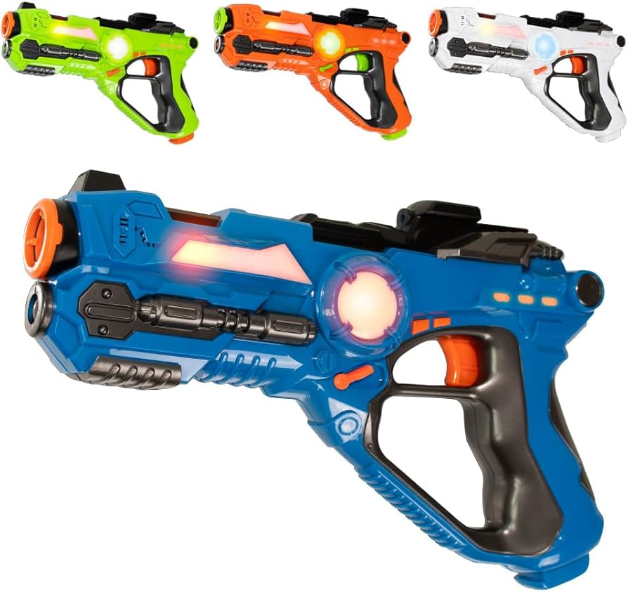 Amazon.co.jp: バトルシューティングレーザーガン2 赤外線 レーザー