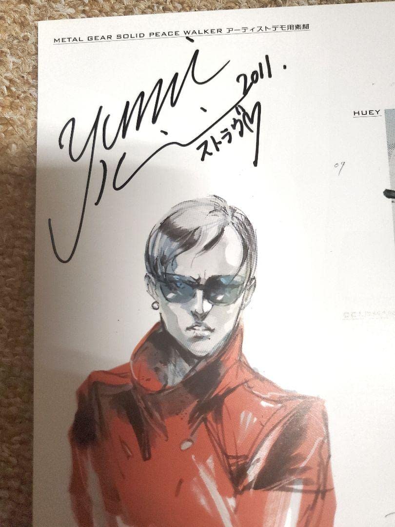Amazon | メタルギア新川洋司原画集 新川洋司 小島秀夫 菊地由美 直筆