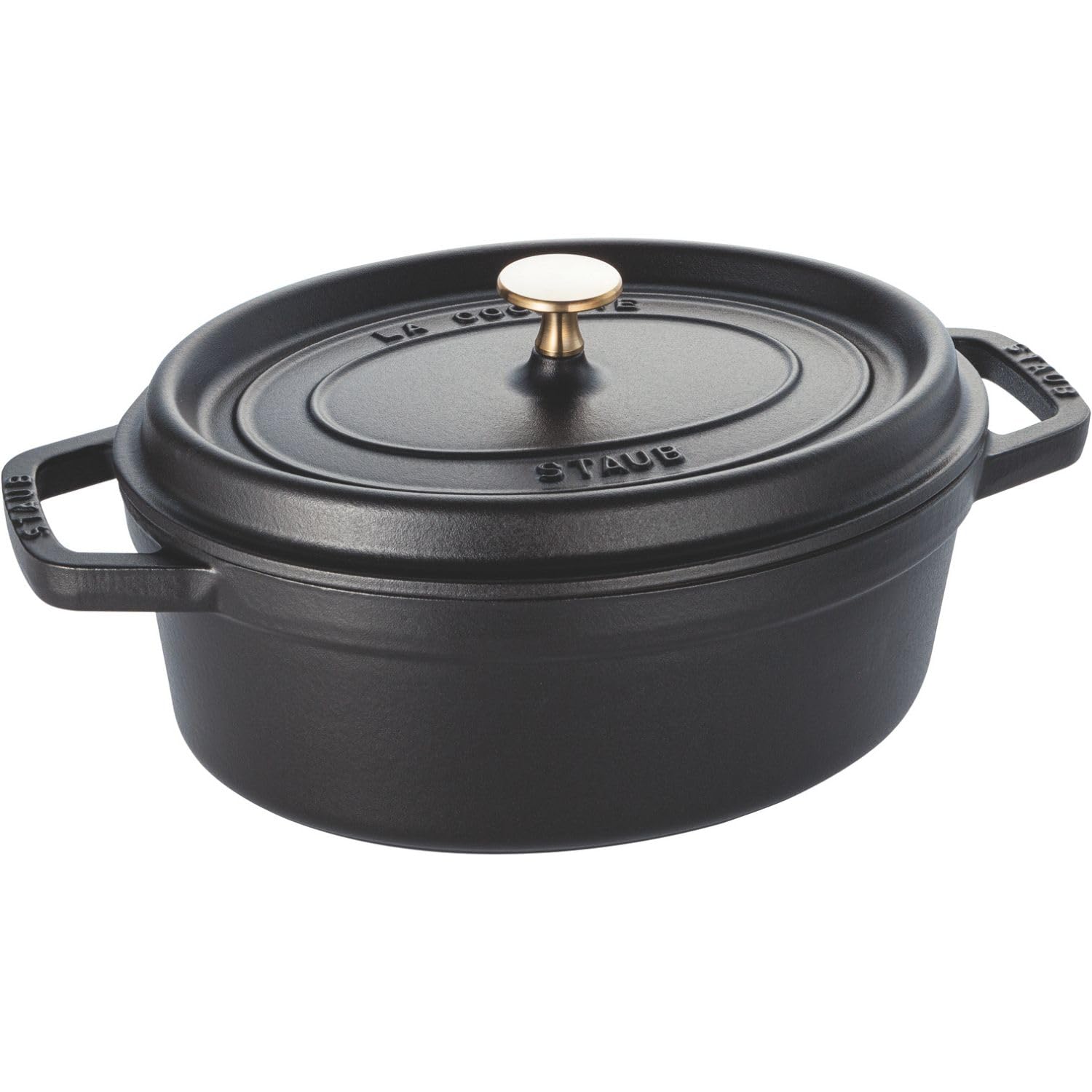 Amazon｜staub ストウブ 「 ピコ ココット オーバル ブラック 27cm