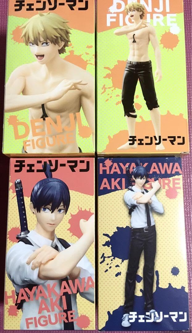 Amazon | 4個セット チェンソーマン フィギュア デンジ、早川アキ ⑥