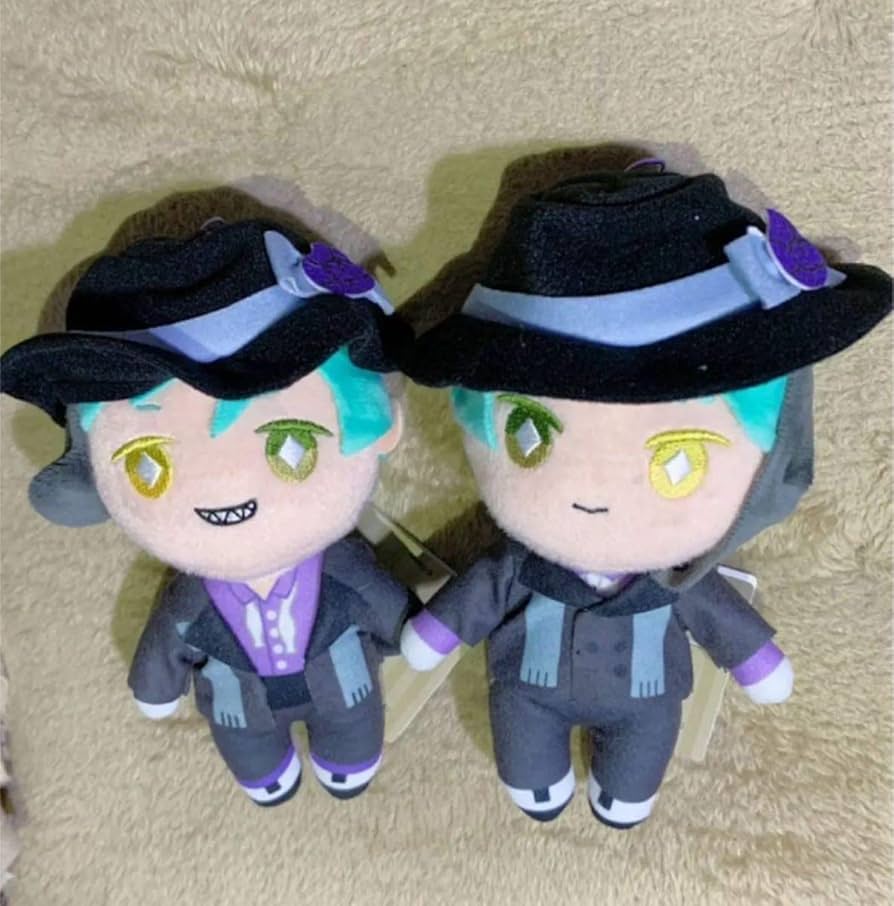 Amazon.co.jp: ツイステ フロイド ジェイド EXぬい ぬいぐるみ