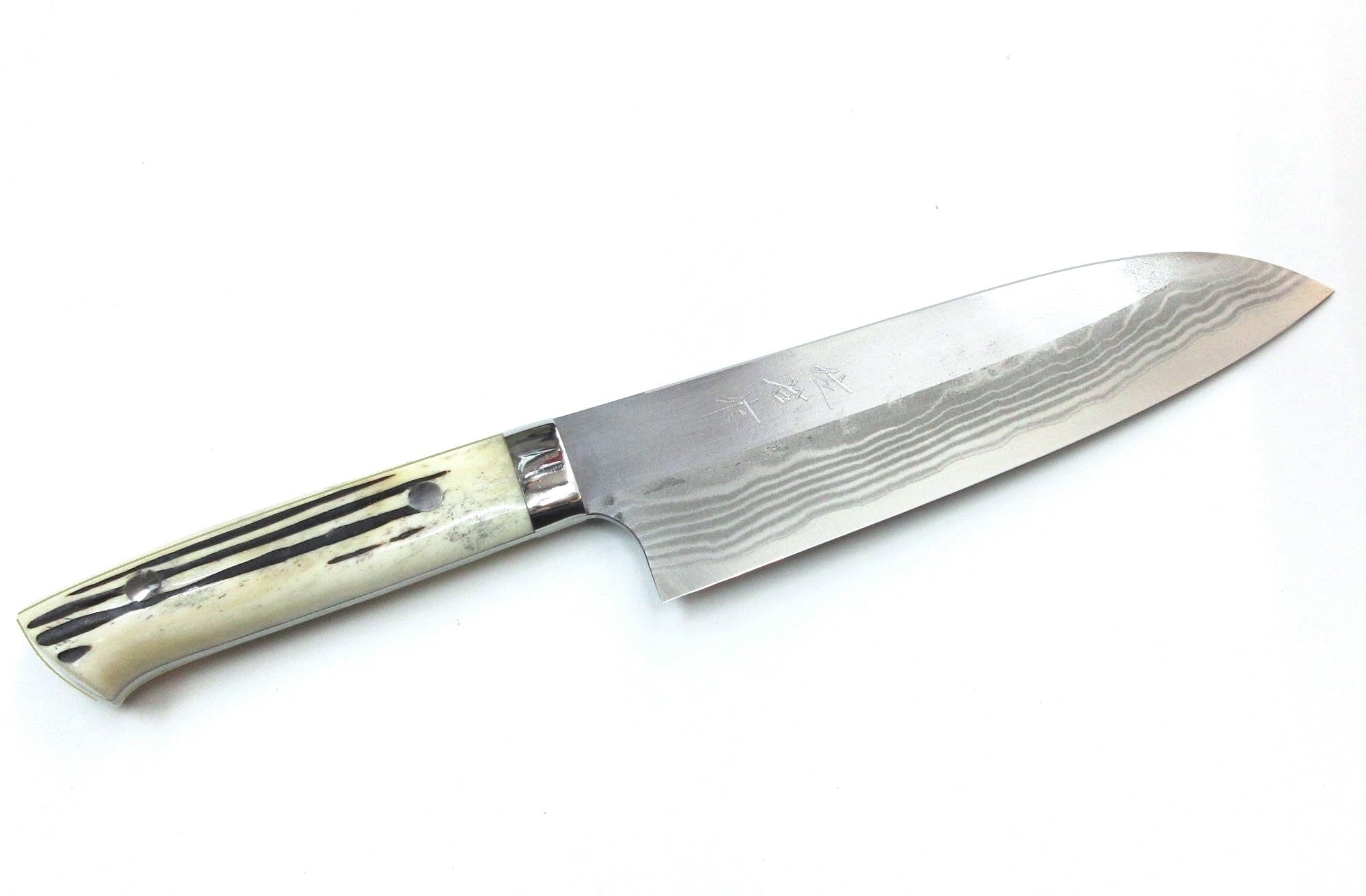 Amazon｜佐治武士 三徳包丁 青紙スーパーダマスカス鋼 日本製 鍛造包丁