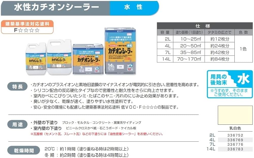Amazon | カンペハピオ(Kanpe Hapio) ペンキ 塗料 水性 シーラー
