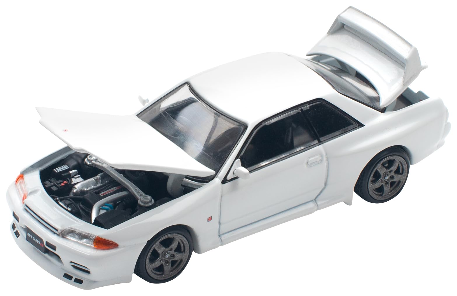 Amazon | POP RACE 1/64 ニッサン GT-R R32 - CRYSTAL WHITE 完成品