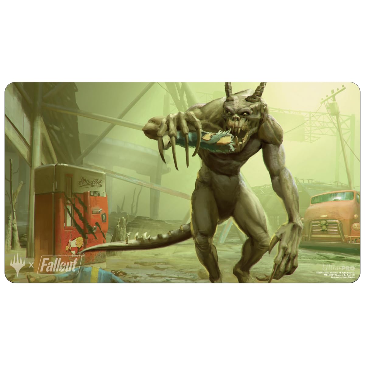 Amazon.com: Ultra PRO - Fallout Playmat -Tarmogoyf - for Magic