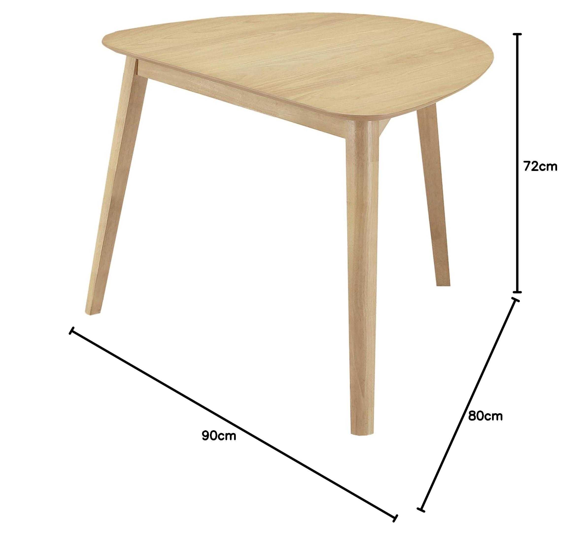 Amazon.co.jp: 関家具(Sekikagu) ダイニングテーブル ナチュラル 幅90