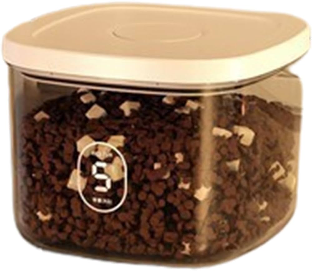 Amazon.co.jp: ペットフード ストッカー 真空 自動排気 ペットフード